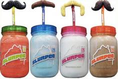 
                    
                        7-Eleven is Going Hipster with Mason Jar Slurpees & Mustache Straws #retro #packaging
                    
                