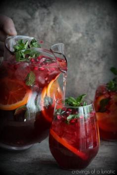 
                    
                        Pomegranate Party Punch by cravingsofalunatic:Perfect for parties, you can spike one batch and leave the other unspiked. #Punch #Pomegranate
                    
                