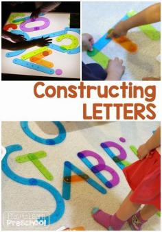 
                    
                        Making Letters by Play to Learn Preschool
                    
                
