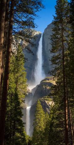 
                    
                        Upper and Lower Yosemite Falls at Yosemite National Park in California • photo: tychay on Flickr
                    
                