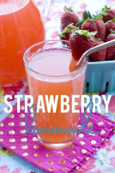 
                    
                        Easy Strawberry Lemonade Recipe - #StrawberrySeason
                    
                