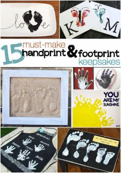 
                    
                        15 {totally awesome} handprint & footprint keepsakes
                    
                