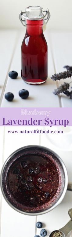
                    
                        This blueberry lavender syrup is extremely versatile and good for you! Add a lovely botanical flavour to your coffee, tea, cocktails, yogurt and more.
                    
                