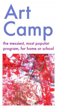 
                    
                        The messiest, most popular program for Art Camp, for home or school :: kids art projects
                    
                
