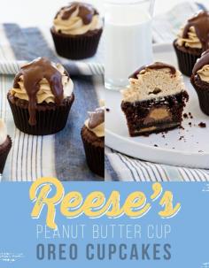 
                    
                        Reese's Peanut Butter Cup Oreo Cupcakes | eBay
                    
                