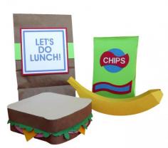 
                    
                        Fun Paper Picnic Lunch Set love the banana box! Cutting file and instructions are in the link.
                    
                