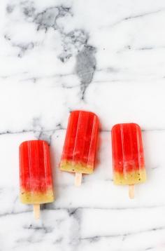 
                    
                        Recipe // Strawberry Kiwi Popsicles
                    
                