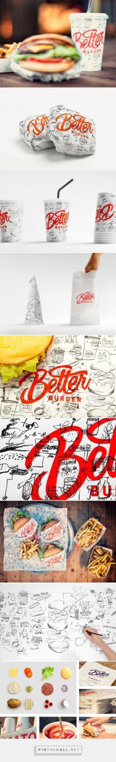 
                    
                        Better Burger packaging branding via Packaging of the World curated by Packaging Diva PD. Looks pretty tasty to me : )
                    
                