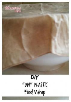 
                    
                        Needed a cheap way to cover any size bowl or wrap breads without plastic waste?  How to Make Your Own "UN"  Plastic Wrap
                    
                