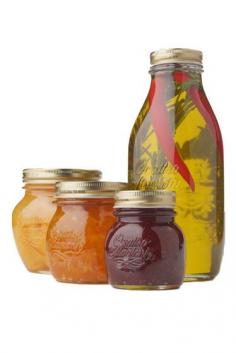 
                    
                        Bormioli Canning Jars from Gardener's Supply Company. Made in Italy, and so attractive!
                    
                