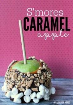                     
                        Super simple DIY Smores Caramel Apple dessert recipe, a great way to have a taste of summer all year long.
                    
                