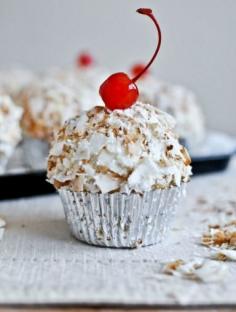 
                    
                        Coconut Tres Leches Cupcakes | howsweeteats.com
                    
                