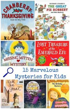 
                    
                        Great books for kids who love mysteries and detective stories -- suggestions for kids of all ages!
                    
                