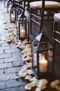 
                    
                        rustic wedding aisle ideas with lanterns and candles
                    
                