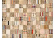 
                    
                        Faded Patchwork Kilim, 9'1'' x 12'5'' | One Kings Lane
                    
                