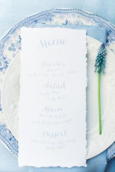 
                    
                        Menu and plates: www.stylemepretty...
                    
                