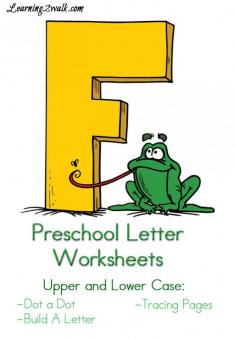 
                    
                        If you are looking for a few free preschool printables for the letter F, try these Preschool Letter Worksheets
                    
                