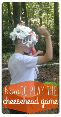 
                    
                        How to Play the Cheesehead Game is outrageous fun, and don't forget vacation bible school, birthday and company parties too! Video and materials included. Click here to see how much fun!  multitaskingmaven...
                    
                