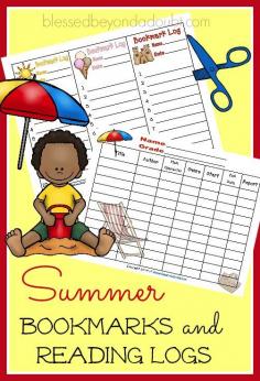 
                    
                        FREE summer bookmarks and reading logs to help keep your kids motivated and reading this summer.
                    
                