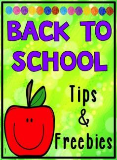 
                    
                        Back to School tips and freebies for elementary teachers. Ideas that are great for first year teachers and veteran teachers.
                    
                