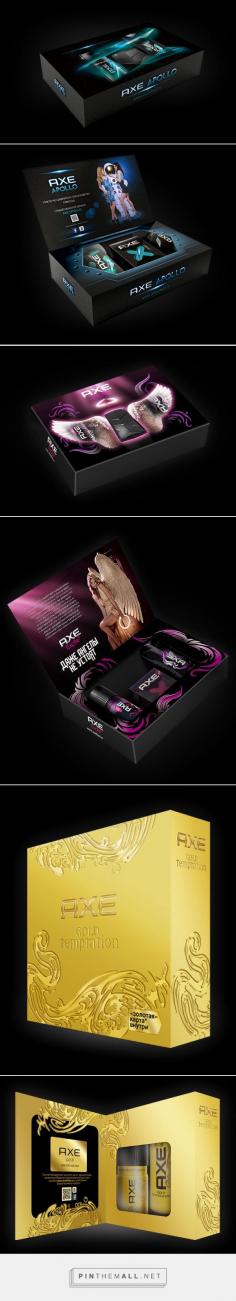 
                    
                        Axe – подарочные наборы от Студии Чарского curated by Packaging Diva PD. Interesting Axe packaging collection.
                    
                