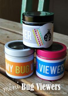 
                    
                        Mini Bug Viewers are such for for the kids during Summer or Spring Breaks! #kids #kidactivities #play
                    
                