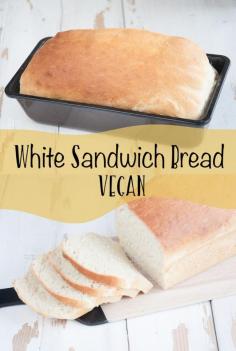 
                    
                        Vegan White Sandwich Bread | Elephantastic Vegan
                    
                
