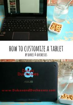 
                    
                        how to customize a tablet
                    
                