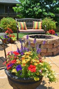 
                    
                        Patio Flowers --- love the colors here....!!!
                    
                