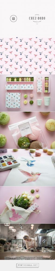 
                    
                        CHEZ DODO on Behance by Estzer Laki curated by Packaging Diva PD. Yummy macaroon or maracon packaging branding.
                    
                