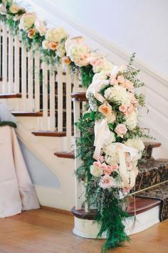 
                    
                        stunning flower arrangement wedding staircase decoration ideas
                    
                
