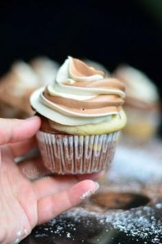 
                    
                        Marble Cupcakes with Marble Cream Cheese Frosting from willcookforsmiles...
                    
                