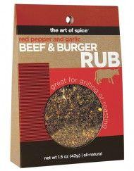 
                    
                        Beef & Burger Rub by the Art of Spice
                    
                