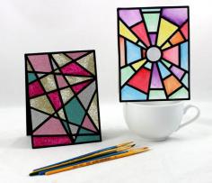 
                    
                        Stained Glass Window Cards
                    
                