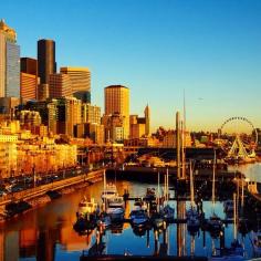 
                    
                        Pier 66, Seattle, Washington - #goldenhour Pier 66 is a wonderful...
                    
                