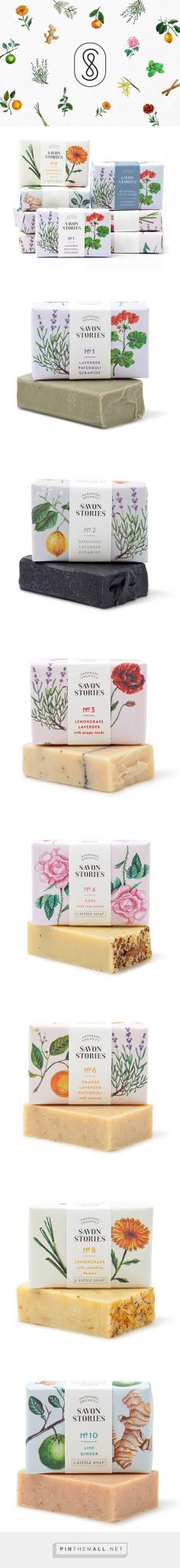 
                    
                        Savon Stories packaging on Behance by Menta curated by Packaging Diva PD. Savon Stories is an English company specialised in the handcraft of 100% organic soaps produced in small batches.
                    
                