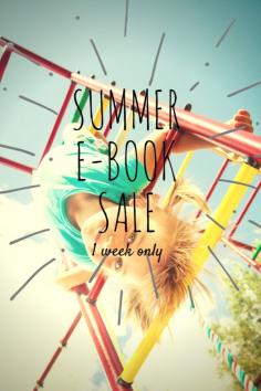 
                    
                        Fantastic Summer Ebook Sale - save your sanity this summer with these 3 fantastic kids activity books from your favourite Kids Activity Bloggers all on Sale this week from 1st June through to 7th June at half price
                    
                