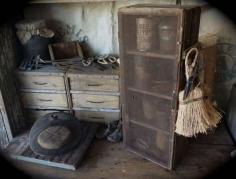 
                    
                        Primitive country cupboard at Sweet Liberty Homestead! Perfect for your kitchen bath or laundry room.
                    
                