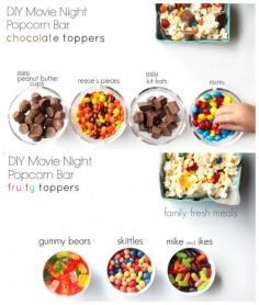 
                    
                        DIY Movie Night Popcorn Bar -- FamilyFreshMeals.com
                    
                