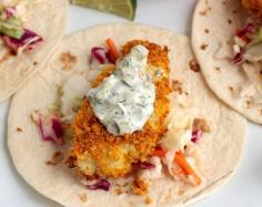 
                    
                        Crispy Coconut Lime Cauliflower Baked Tacos
                    
                