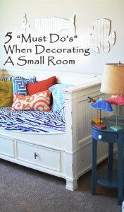 
                    
                        5 Things you must do when decorating a small room
                    
                