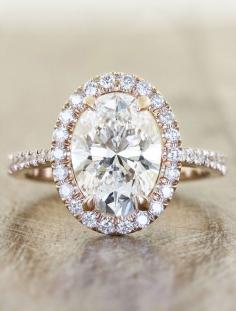 
                    
                        Rose Gold diamond wedding engagement Rings
                    
                