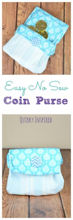 
                    
                        Love no sew crafts? What about upcycling crafts? This cute no sew coin purse is both! You will never guess what I used to make it #recycleyourperiodpads #ad
                    
                