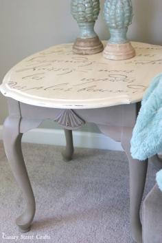 
                    
                        An easy way to add details to furniture using stencils.
                    
                