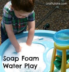 
                    
                        Soap Foam Water Play - good clean fun!
                    
                