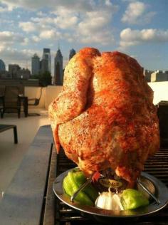 
                    
                        Recipe for Ultimate Beer Can Chicken - Beer can chicken is our favorite way to cook chicken on the grill. Every time we use this recipe to cook a whole chicken, it turns out moist and delicious.
                    
                