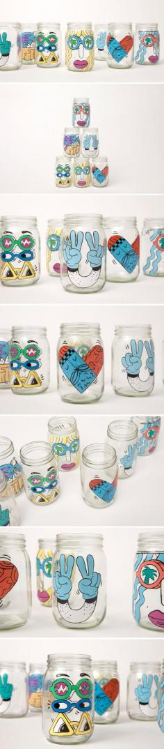 
                    
                        Starbucks® Hand-Crafted Mason Jars collaboration with Steven Harrington
                    
                