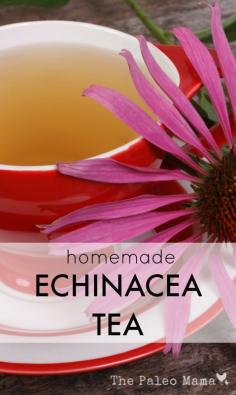 
                    
                        Echinacea is one of the best-known herbal remedies and the whole plant (roots, leaves, flowers) can be used to make a homemade Echinacea tea! thepaleomama.com/...
                    
                