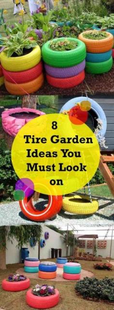 
                    
                        8 Tire Garden Ideas You Must Look on
                    
                