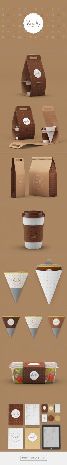
                    
                        Vanilla identity packaging branding on Behance by Mario Dragic curated by Packaging Diva PD. A small food takeaway cafe where you can get great pancakes, sandwiches and salads.
                    
                